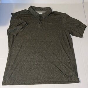 Columbia Omni-Wick Men’s Green XXL Short Sleeve Polo Shirt